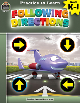 Paperback Practice to Learn: Following Directions (Gr. K-1) Book