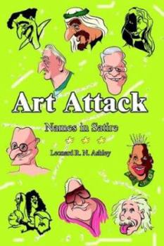Paperback Art Attack: Names in Satire Book