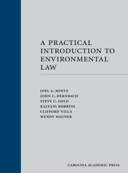 Hardcover A Practical Introduction to Environmental Law Book