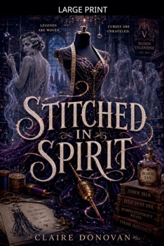 Paperback Stitched in Spirit [Large Print] Book