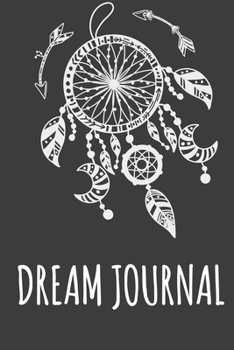 Paperback Dream Journal: Dream Catcher Notebook & Diary Book