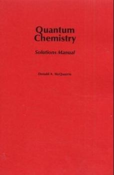 Hardcover Quantum Chemistry Solutions Manual Book