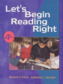 Paperback Let's Begin Reading Right: A Developmental Approach to Emergent Literacy Book