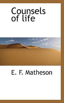 Paperback Counsels of Life Book