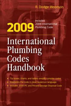 Hardcover 2009 International Plumbing Codes Handbook Book
