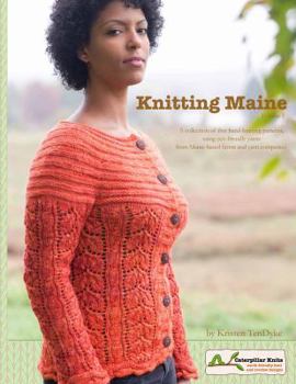 Paperback Knitting Maine Book