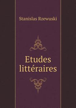 Paperback Etudes litt?raires [French] Book