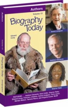 Hardcover Biography Today Authors V13 Book