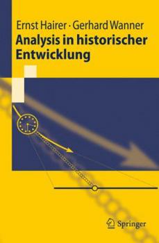 Paperback Analysis in Historischer Entwicklung [German] Book