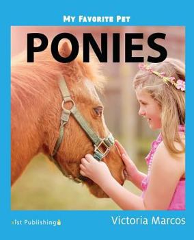 Paperback My Favorite Pet: Ponies Book