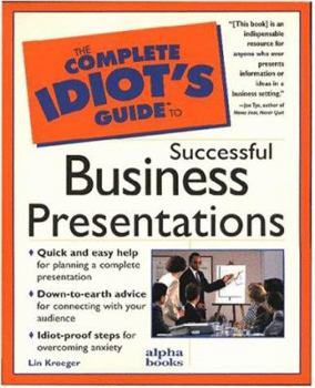 Paperback Complete Idiot's Guide to Successful Business Presentation Book