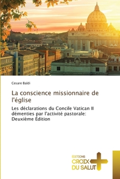 Paperback La conscience missionnaire de l'église [French] Book