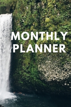 MONTHLY PLANNER: Notebook, Journal Diary (110 Pages, Monthly Planner, 6x9) (Log)