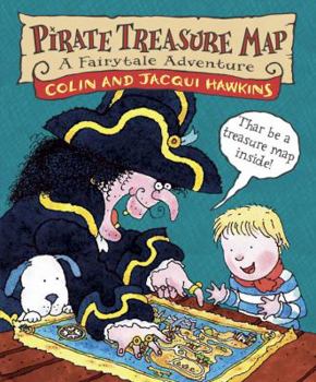 Hardcover Pirate Treasure Map: A Fairytale Adventure Book