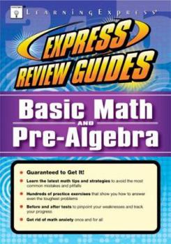 Paperback Basic Math & Pre-Algebra Book