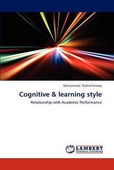 Paperback Cognitive & Learning Styles Book