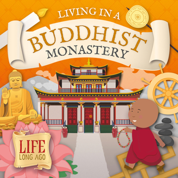 Hardcover Living in a Buddhist Monastery Book