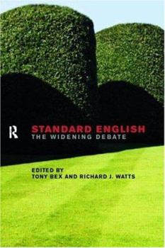 Paperback Standard English: The Widening Debate Book