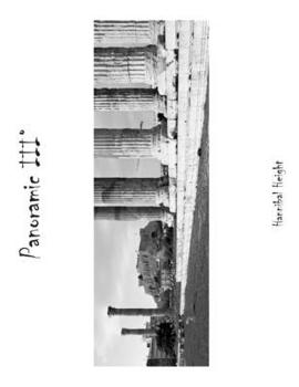 Paperback Panoramic III° Book