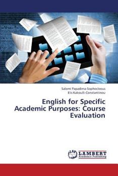 Paperback English for Specific Academic Purposes: Course Evaluation Book