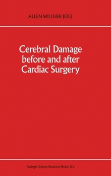 Hardcover Cerebral Damage Before and After Cardiac Surgery Book