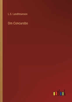 Paperback Om Concursbo [Swedish] Book