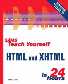 Paperback Teach Yourself HTML and XHTML in 24 Hours Book