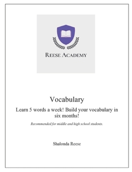 Paperback Vocabulary Book