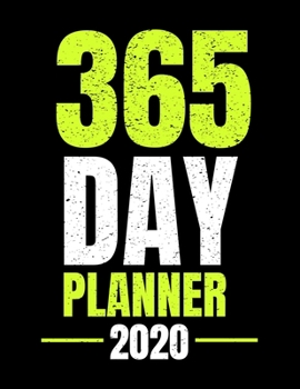 Paperback 365 Day Planner 2020: One Year Daily Planner For Daily Reflection & Activities Book