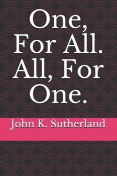 Paperback One, For All. All, For One. Book