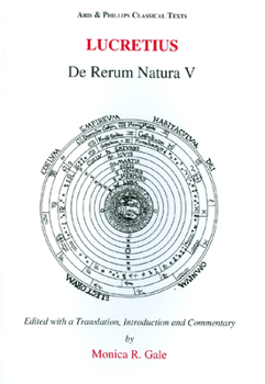 Paperback Lucretius: de Rerum Natura V Book
