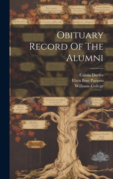 Hardcover Obituary Record Of The Alumni Book