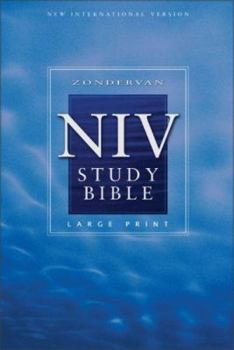Paperback Zondervan NIV Study Bible, Large Print [Large Print] Book