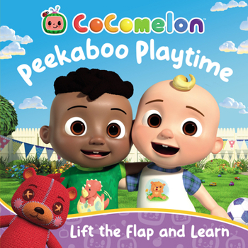 Paperback Official Cocomelon Peekabo Brd Book