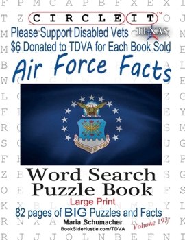 Circle It, Air Force Facts, Word Search, Puzzle Book