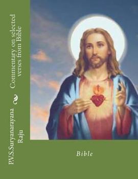 Paperback Commentary on selected verses from Bible: Bible Book
