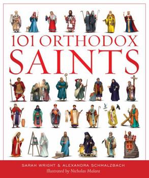 Hardcover 101 Orthodox Saints Book