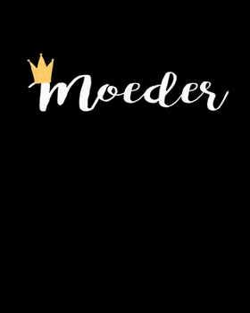 Moeder: 2020 Monthly Planner Dated Journal 8 x 10 110 pages Notebook