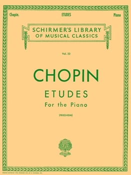 Paperback Etudes: Schirmer Library of Classics Volume 33 Piano Solo Book