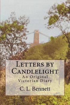 Paperback Letters by Candlelight: An Original Victorian Diary Book