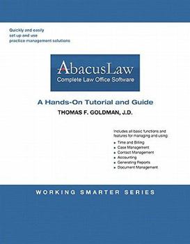Hardcover Abacuslaw: Hands-On Tutorial and Guide and Abacuslaw Student Access Code Card Package Book