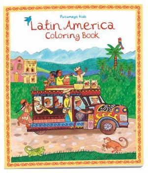 Paperback Latin America Coloring Book
