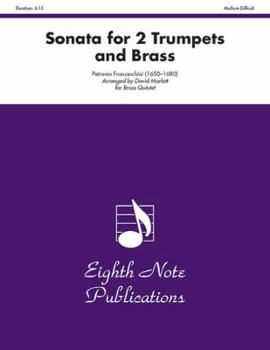 Paperback Sonata for 2 Trumpets and Brass: Score & Parts Book
