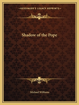 Paperback Shadow of the Pope Book