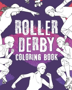 Paperback Roller Derby Coloring Book