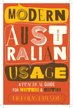 Paperback Modern Australian Usage Book