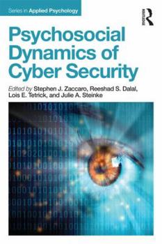 Paperback Psychosocial Dynamics of Cyber Security Book