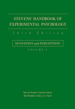 Paperback Stevens' Handbook of Experimental Psychology, Sensation and Perception Book