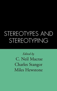Hardcover Stereotypes and Stereotyping Book