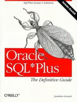 Paperback Oracle SQL Plus: The Definitive Guide Book